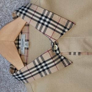 Burberry London Long Sleeve Polo XL
